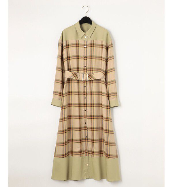  「チェックコンビワンピース」|ワンピース|