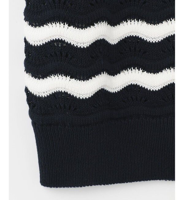 GRACE CONTINENTAL「クロシェスリーブニットトップ」|ニット・セーター|