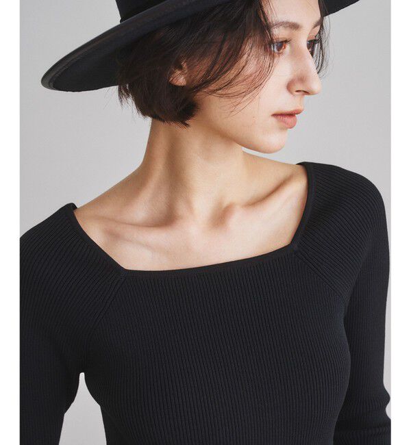  「ベルスリーブニットトップ」|ニット・セーター|