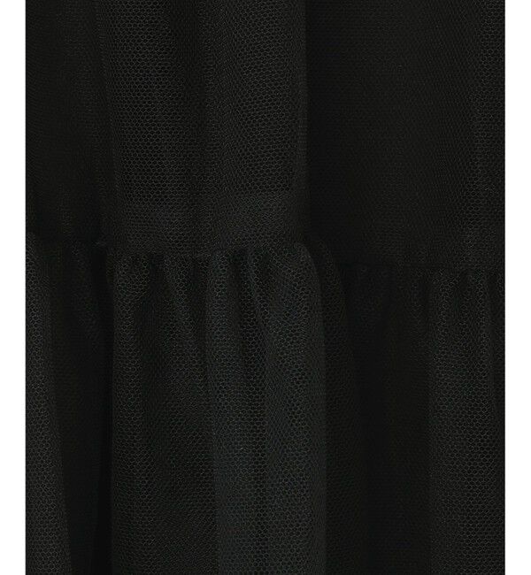 Grace Class「ブラックタフタオーバースカート」|スカート|