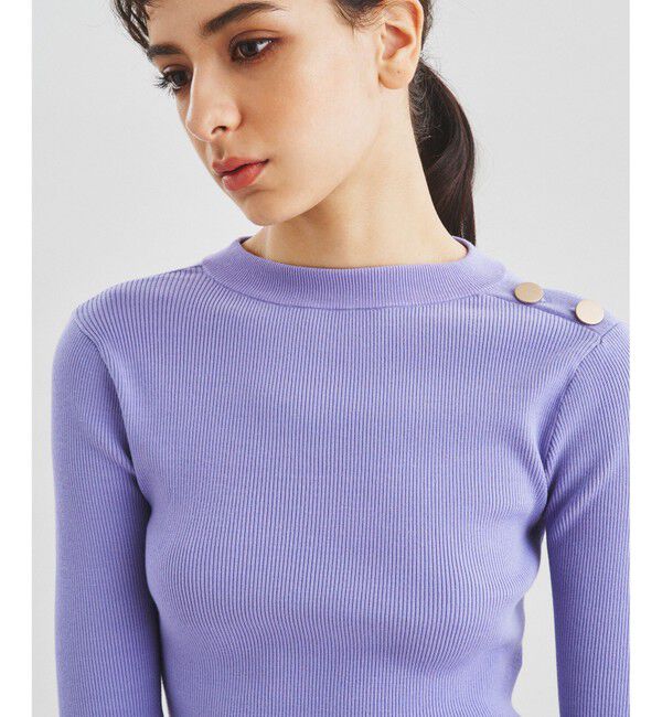  「バックシャンニットトップ」|ニット・セーター|