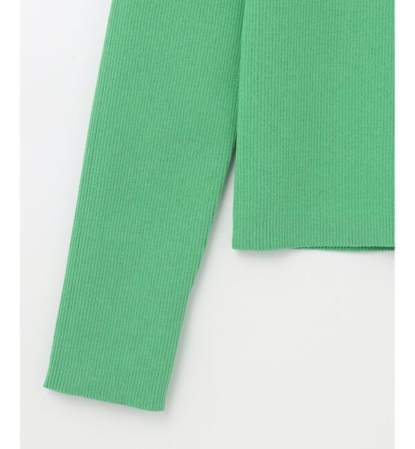  「サイドフリルリブニットトップ」|ニット・セーター|