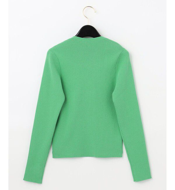  「サイドフリルリブニットトップ」|ニット・セーター|