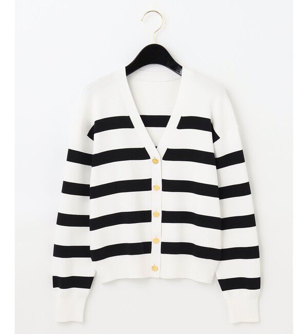 Diagram「ボーダールーズニットカーディガン」|カーディガン|