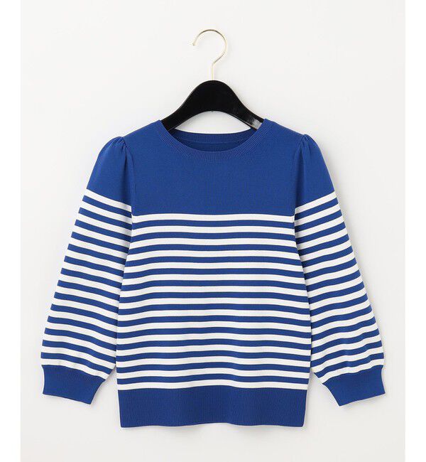 Diagram「ボーダーパフニットトップ」|ニット・セーター|