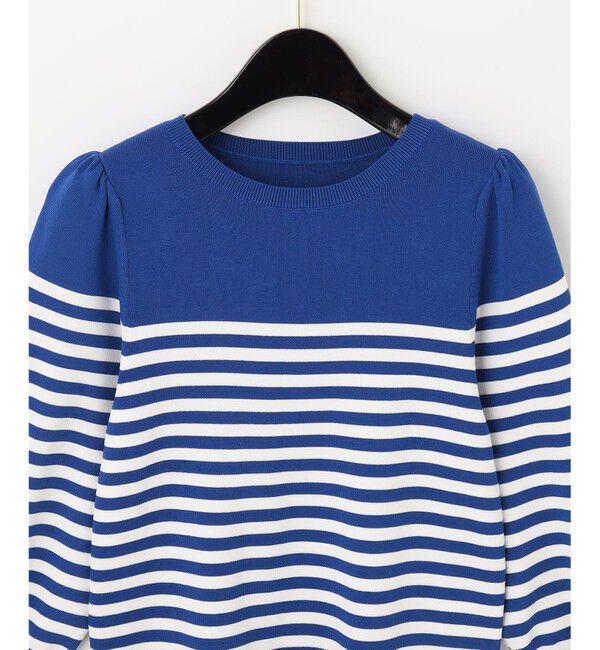 Diagram「ボーダーパフニットトップ」|ニット・セーター|