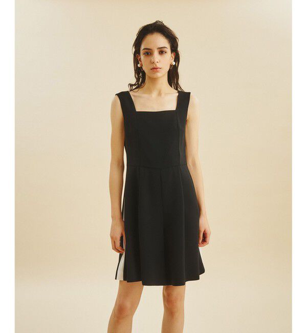 Grace Class「サイドラインショートサロペ」|オールインワン|