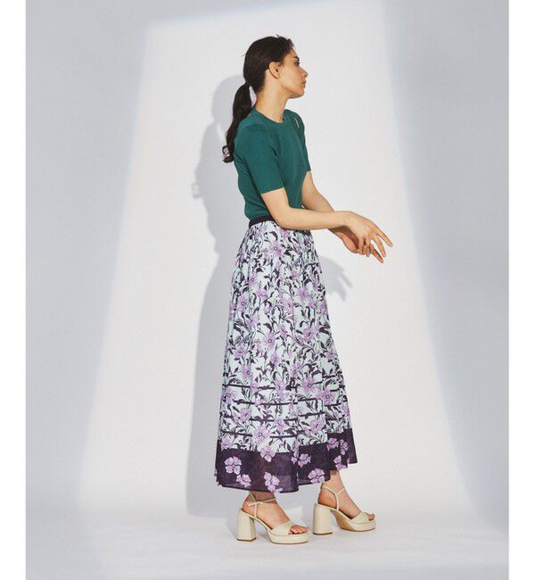 Diagram「オーナメントフラワープリントスカート」|スカート|