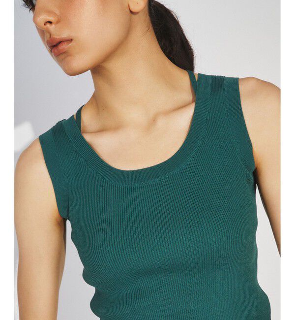 Diagram「リブタンクニットトップ」|タンクトップ|