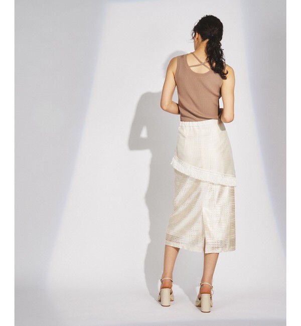 Diagram「メッシュフリンジスカート」|スカート|