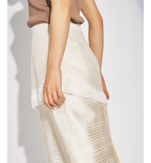 Diagram「メッシュフリンジスカート」|スカート|