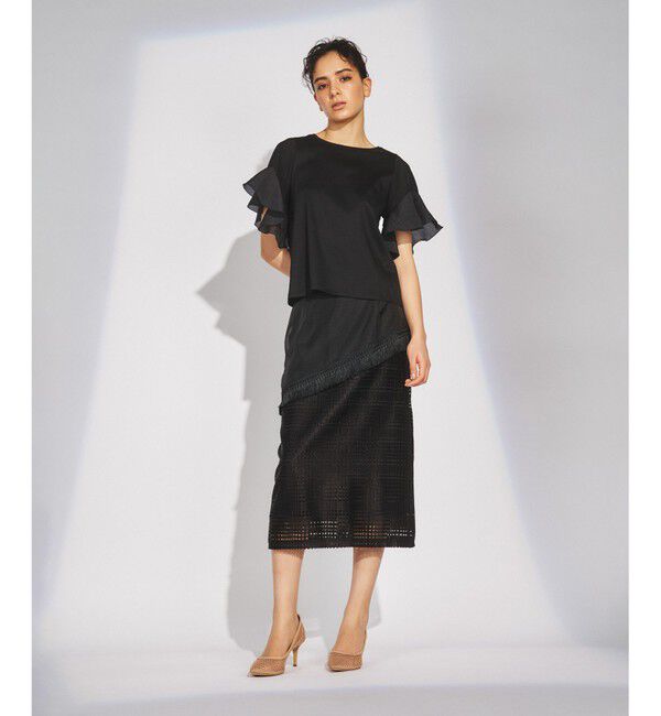 Diagram「メッシュフリンジスカート」|スカート|