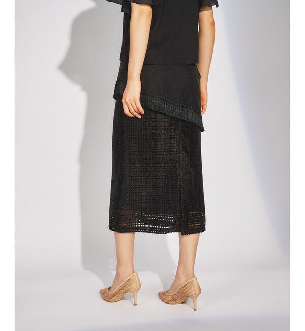 Diagram「メッシュフリンジスカート」|スカート|