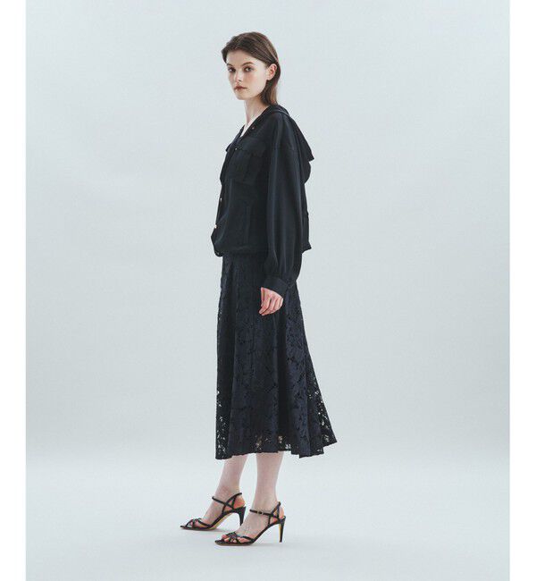 Grace Class「レースタックフレアスカート」|スカート|