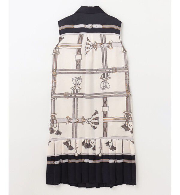  「ベルトモチーフシャツワンピース」|ワンピース|