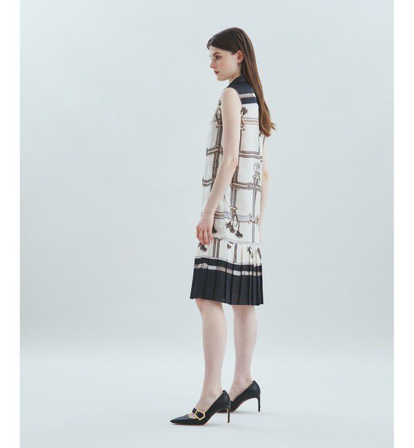  「ベルトモチーフシャツワンピース」|ワンピース|