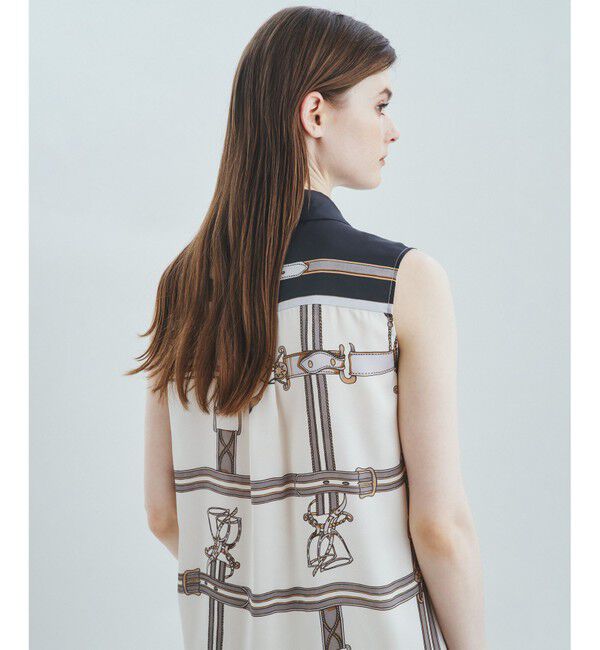  「ベルトモチーフシャツワンピース」|ワンピース|