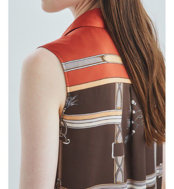  「ベルトモチーフシャツワンピース」|ワンピース|