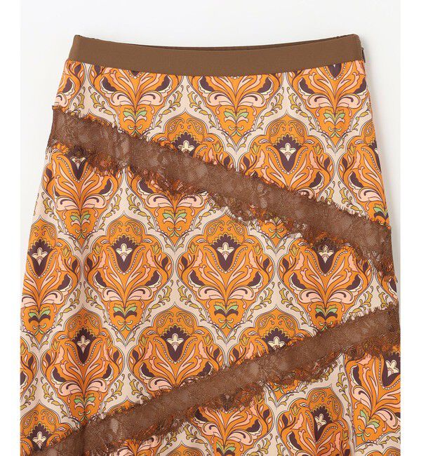 GRACE CONTINENTAL「レース切替マーメイドスカート」|スカート|