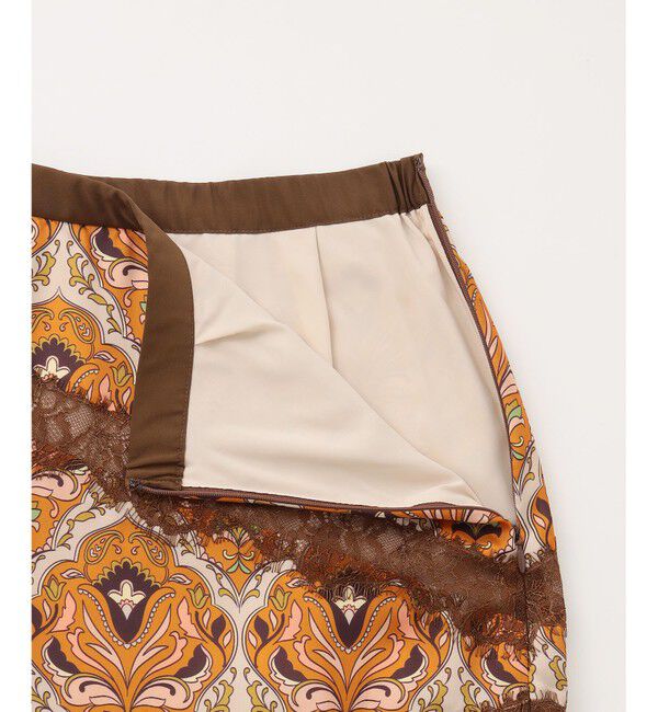 GRACE CONTINENTAL「レース切替マーメイドスカート」|スカート|