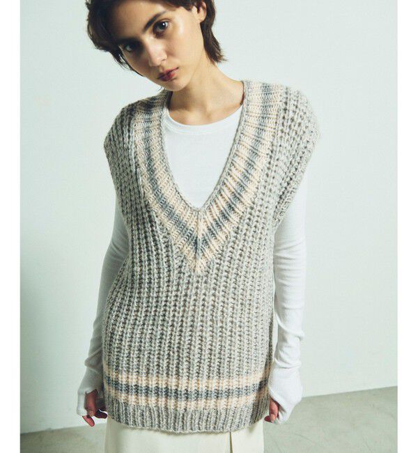 Grace Class「ハンドニットジレ」|ニット・セーター|