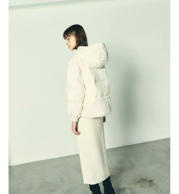 Diagram「ヘムファーショートダウンジャケット」|ダウン|