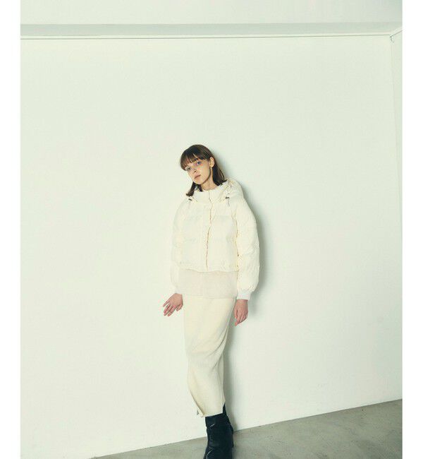 Diagram「ヘムファーショートダウンジャケット」|ダウン|