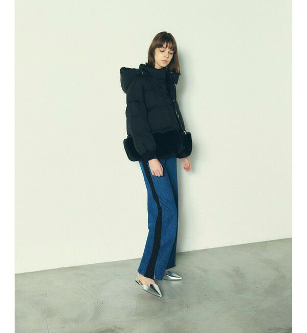 Diagram「ヘムファーショートダウンジャケット」|ダウン|