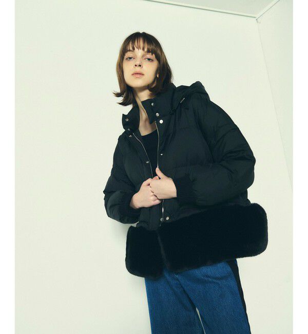 Diagram「ヘムファーショートダウンジャケット」|ダウン|