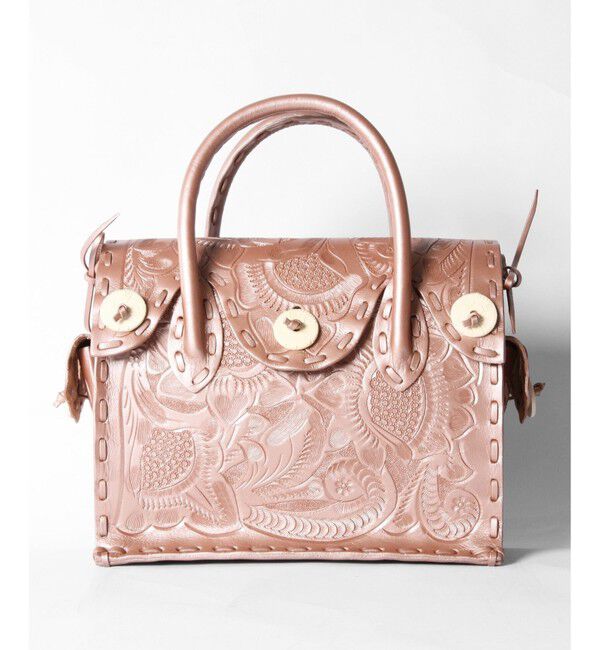 Carving Tribes「MaestraS-MTLC」|ハンドバッグ|ﾋﾟﾝｸｺﾞ