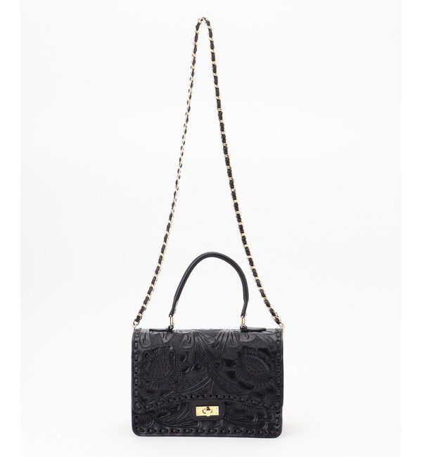 Carving Tribes「HandleChainBag」|ショルダー・メッセンジャー|ブラック