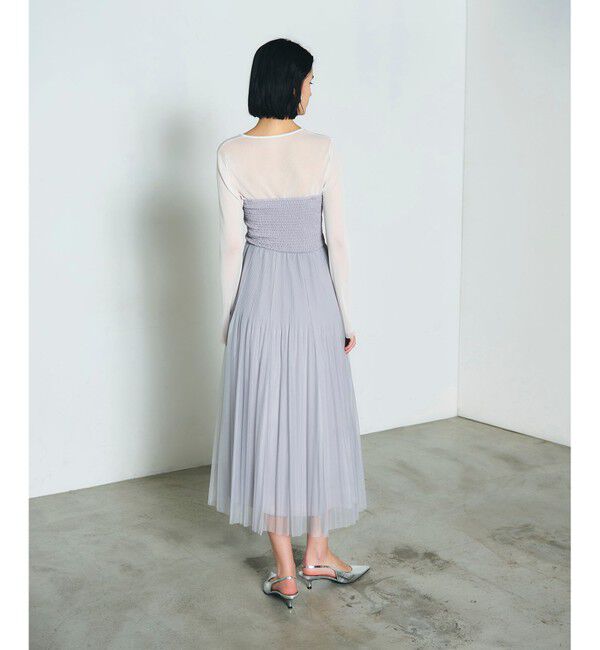 Diagram「プリーツコンビベアワンピース」|ワンピース|