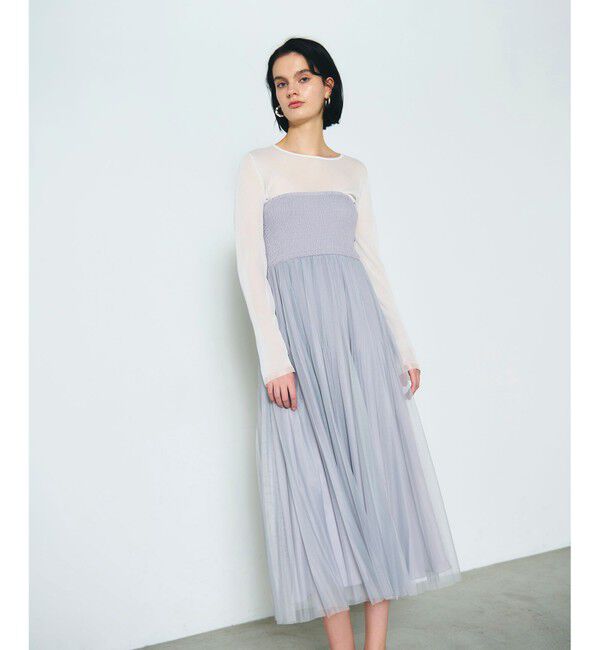 Diagram「プリーツコンビベアワンピース」|ワンピース|