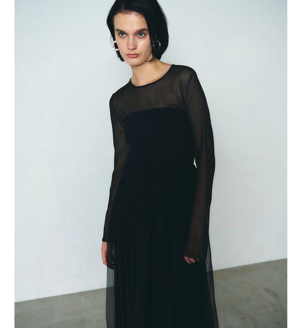 Diagram「プリーツコンビベアワンピース」|ワンピース|