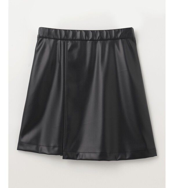 GRACE CONTINENTAL「フェイクレザーミニスカート」|スカート|
