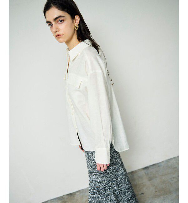 Grace Class「トリアセリネンオーバーシャツ」|シャツ・ブラウス|