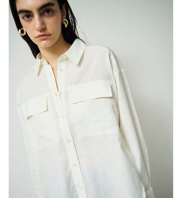 Grace Class「トリアセリネンオーバーシャツ」|シャツ・ブラウス|