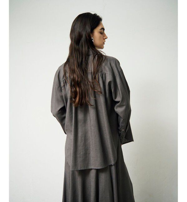 Grace Class「トリアセリネンオーバーシャツ」|シャツ・ブラウス|
