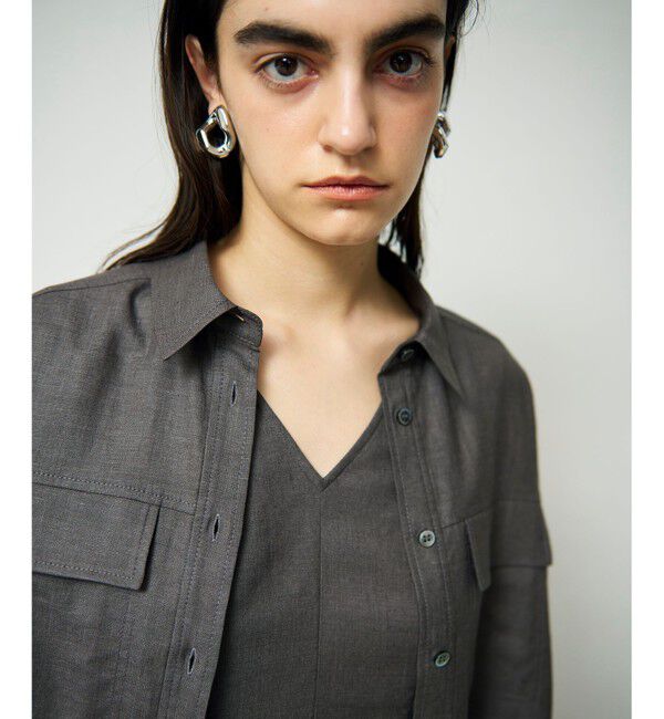 Grace Class「トリアセリネンオーバーシャツ」|シャツ・ブラウス|