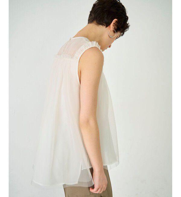 Diagram「チュールノースリーブ トップ」|その他|