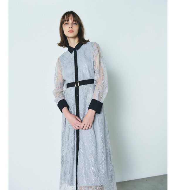 Diagram「レーススパンコールワンピース」|ドレス|