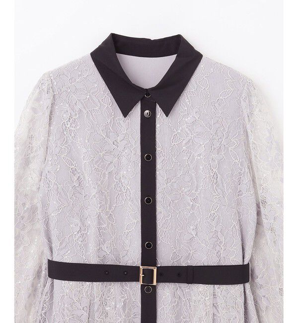 Diagram「レーススパンコールワンピース」|ドレス|