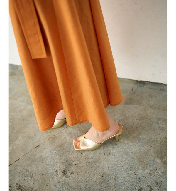 Diagram「リネンタッチタックフレアスカート」|スカート|