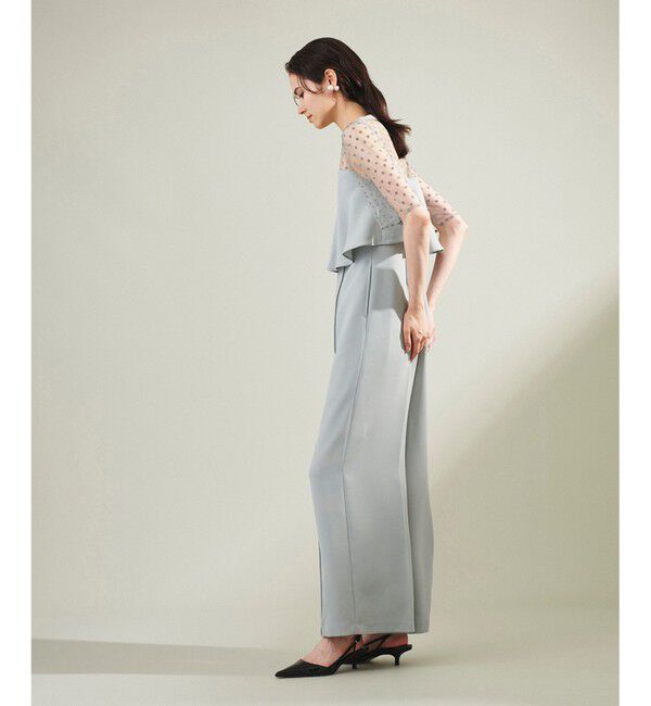 Grace Class「ドットチュールサロペット」|オールインワン|