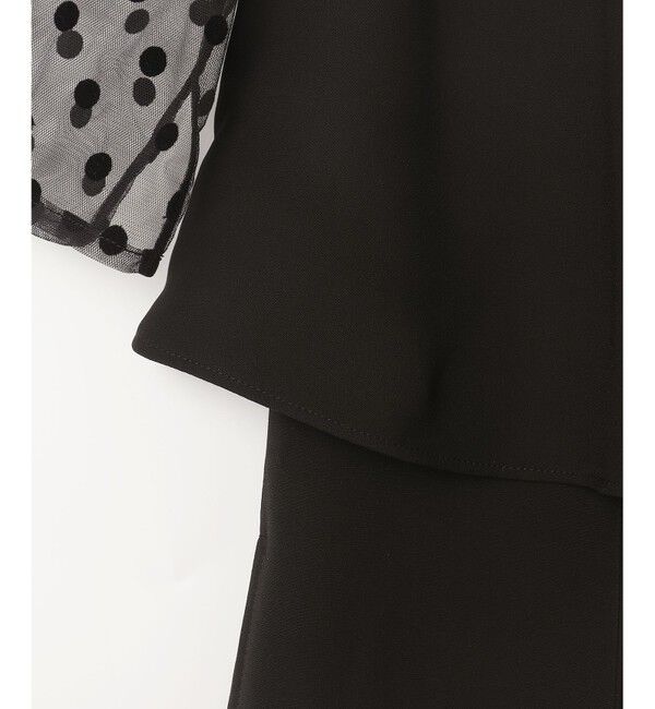 Grace Class「ドットチュールサロペット」|オールインワン|