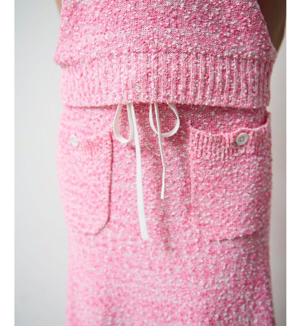 Grace Class「ネップツイードニットスカート」|スカート|