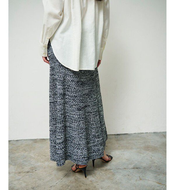 Grace Class「ネップツイードニットスカート」|スカート|