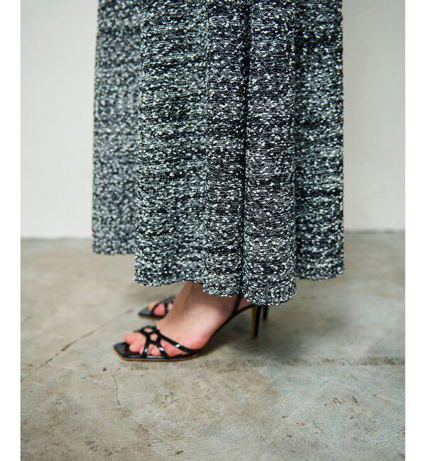 Grace Class「ネップツイードニットスカート」|スカート|