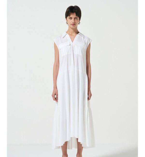 Diagram「ティアードコンビシャツワンピース」|ワンピース|