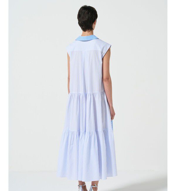 Diagram「ティアードコンビシャツワンピース」|ワンピース|